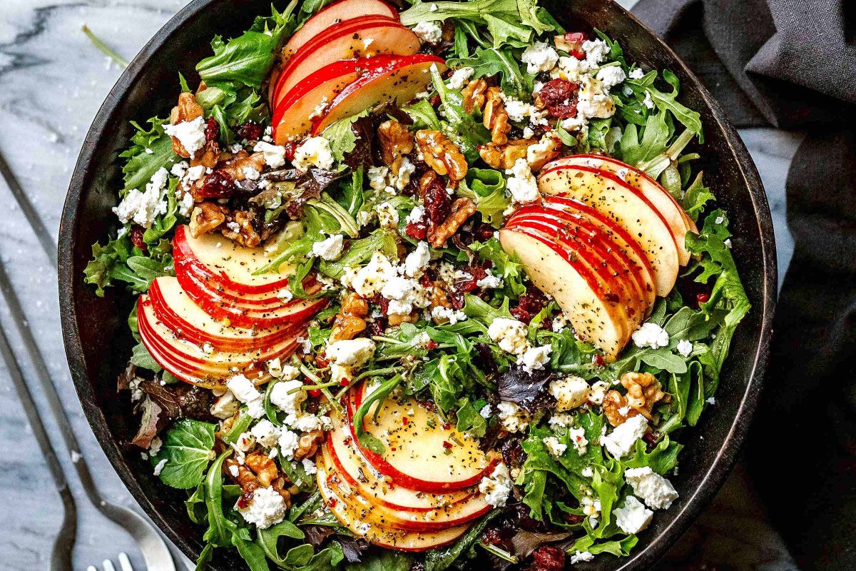 Apple Feta Salad