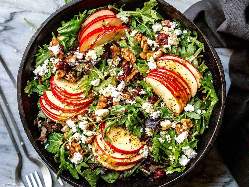 Apple Feta Salad