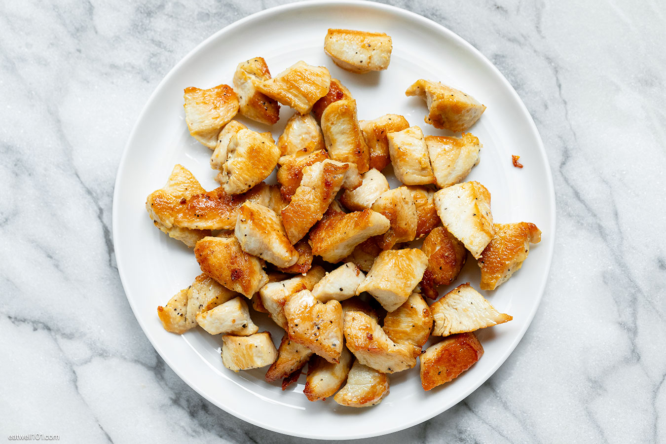 cooked chicken bites