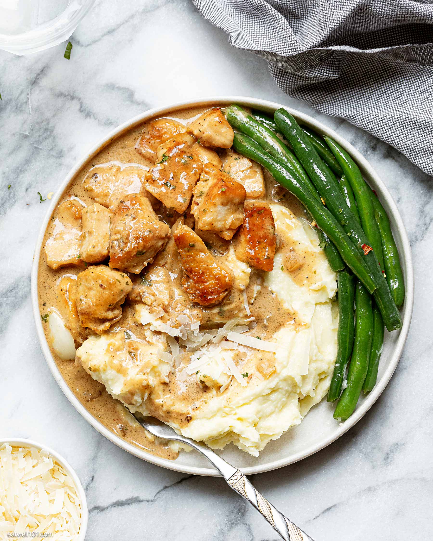 creamy chicken dinner