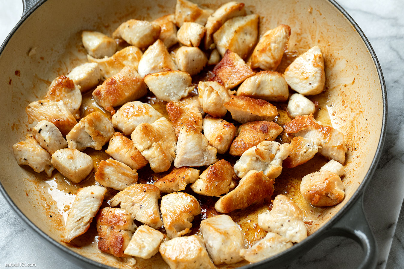 sauteed chicken bites