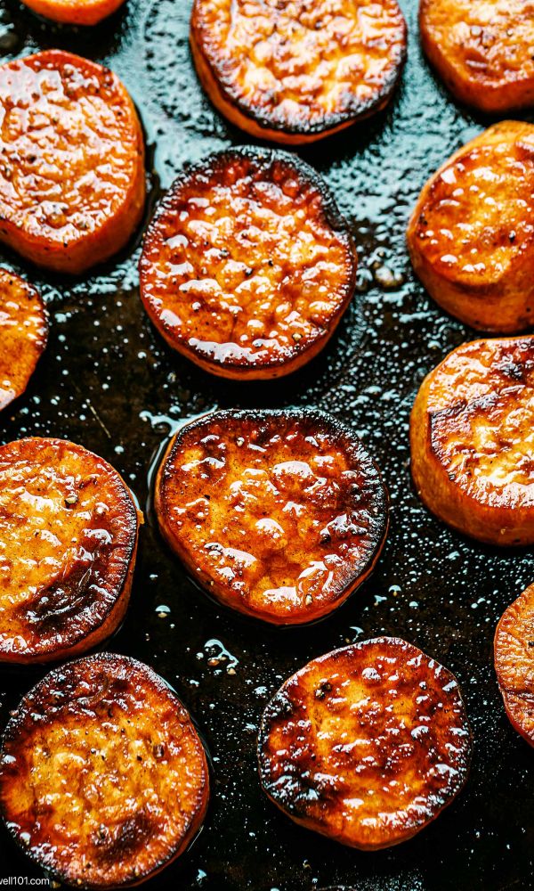 Melting Baked Sweet Potatoes