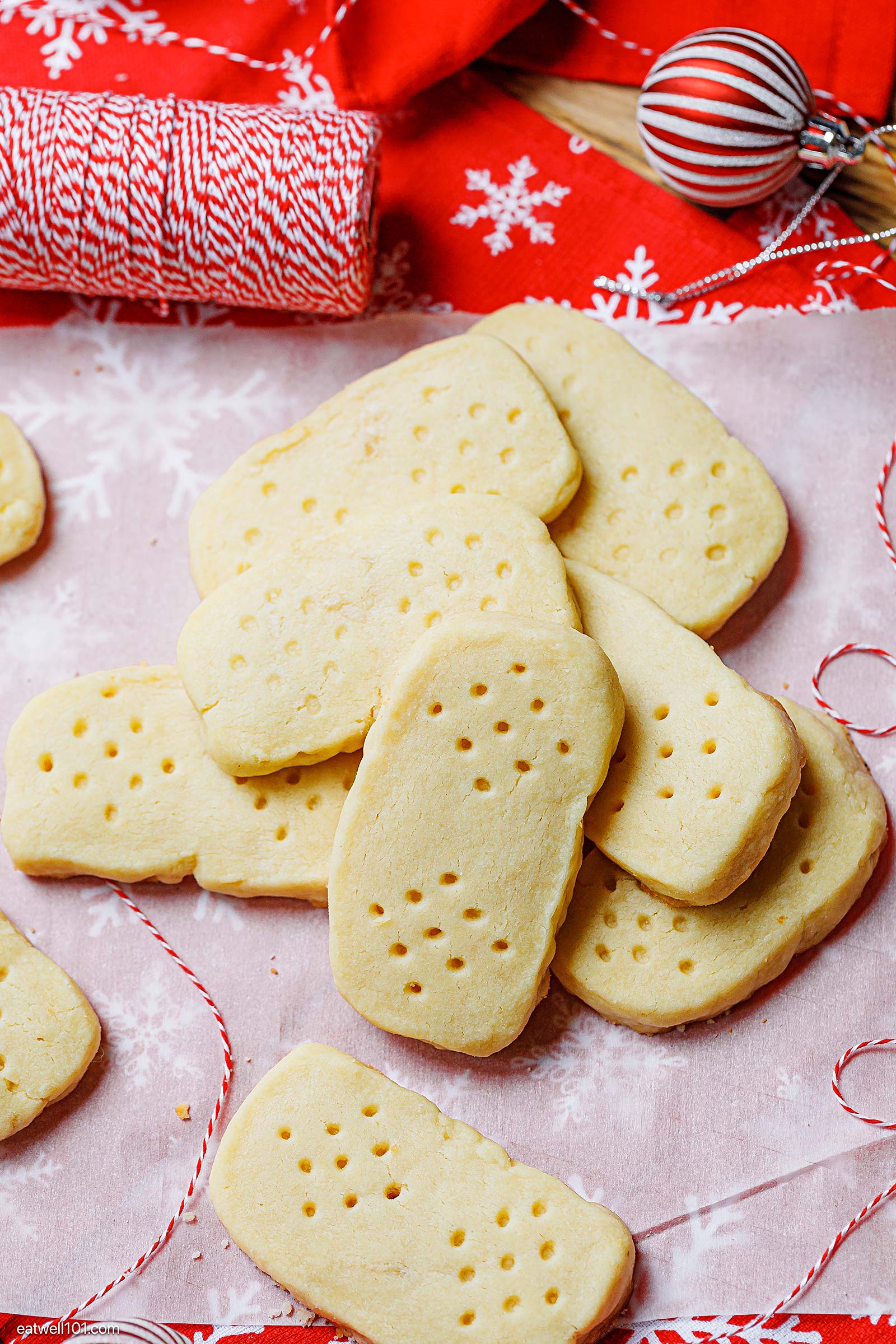 buttery shortbread cookies