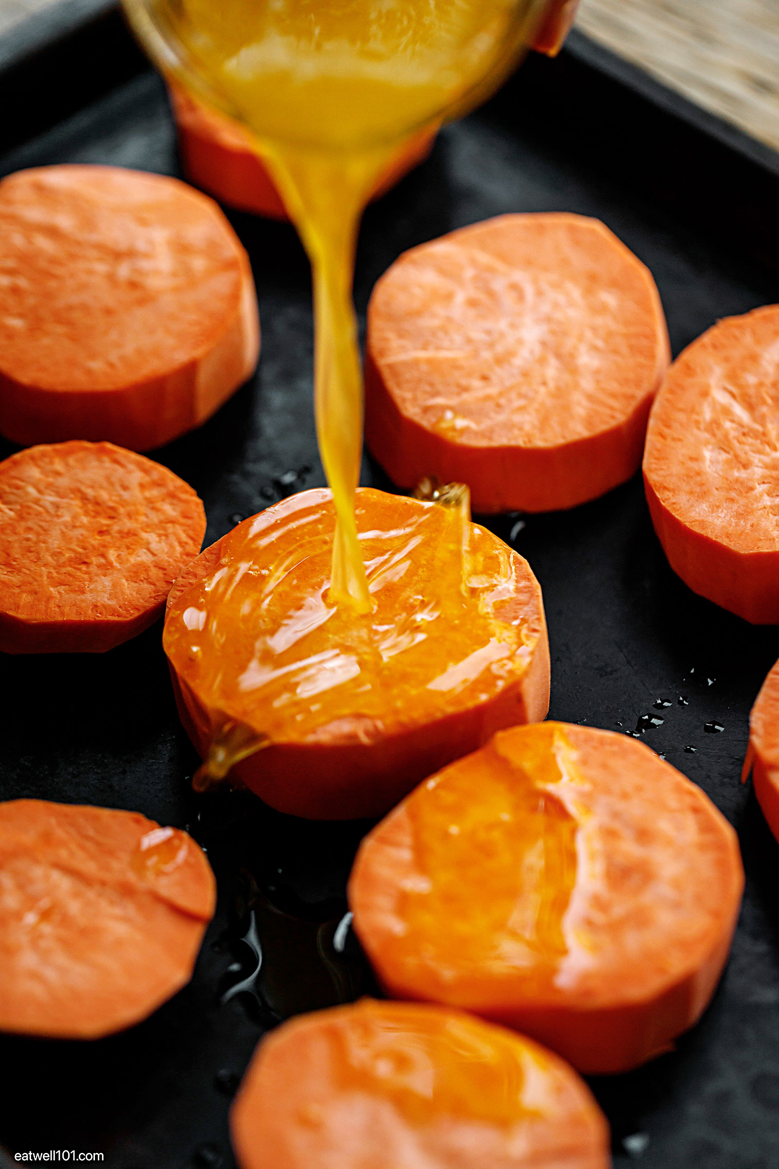 how to prep sweet potato for baking