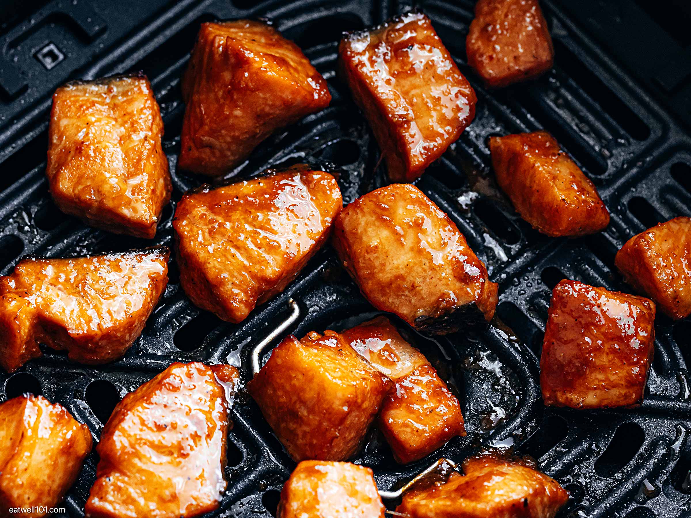 air fryer salmon bites recipe