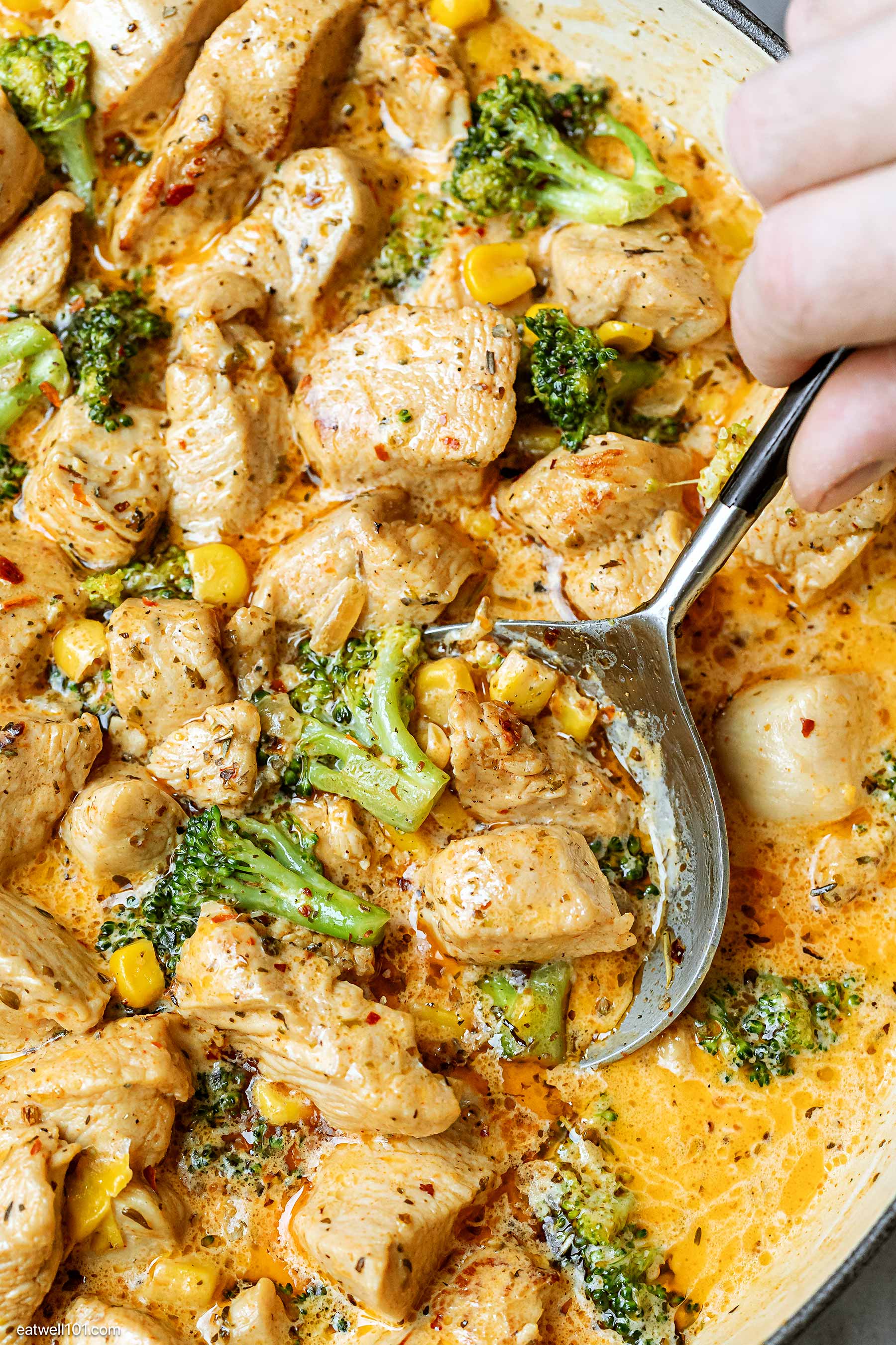 chicken and vegetables