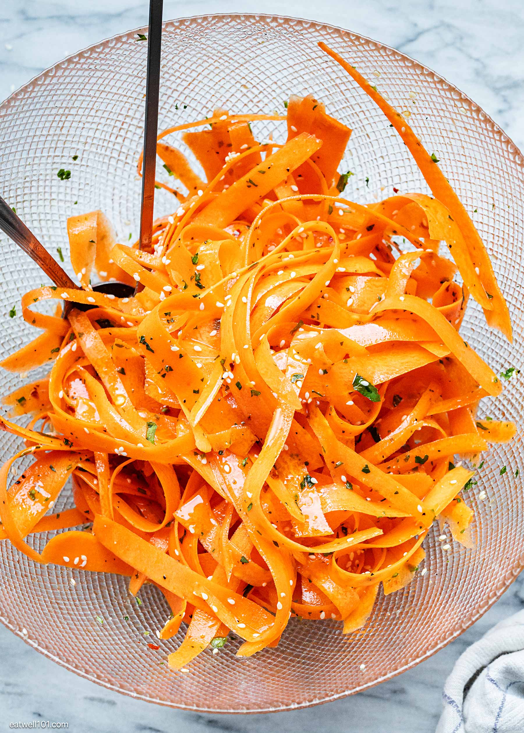 raw carrot salad