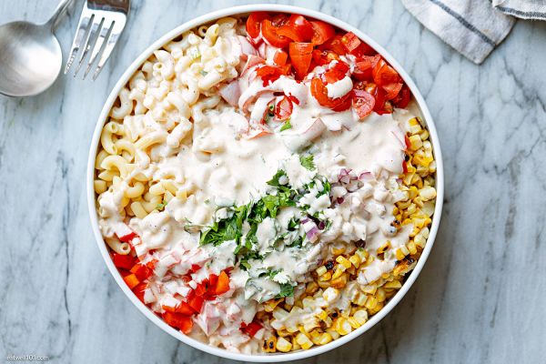 Mexican Street Corn Pasta Salad