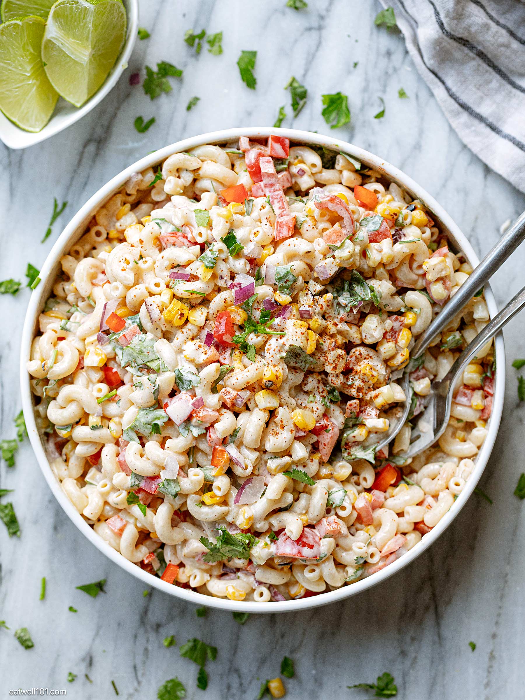Mexican Street Corn Pasta Salad