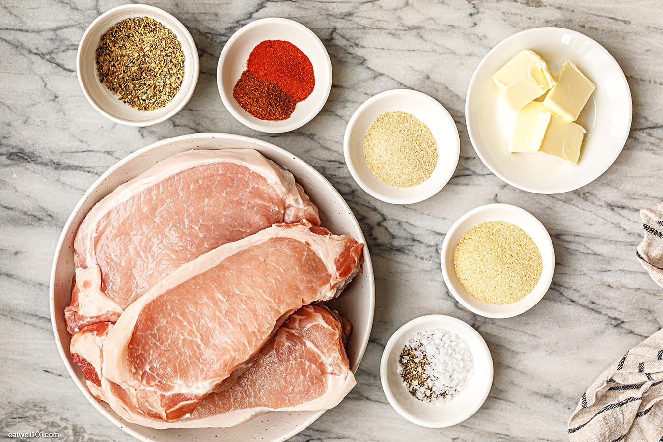 baked pork chops ingredients