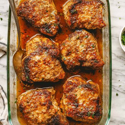 baked pork chops recipe