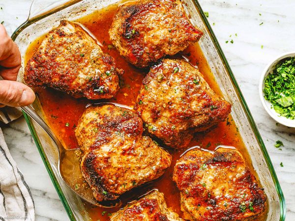 baked pork chops recipe