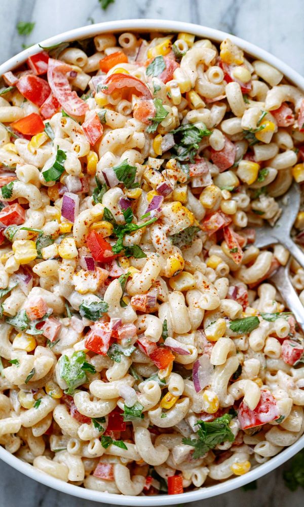 Mexican Street Corn Pasta Salad