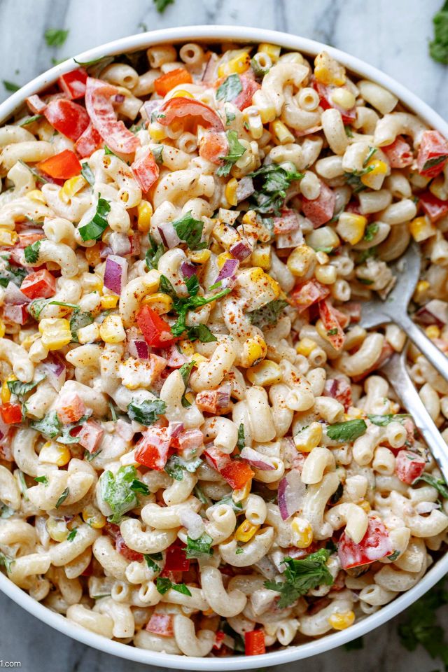 Mexican Street Corn Pasta Salad