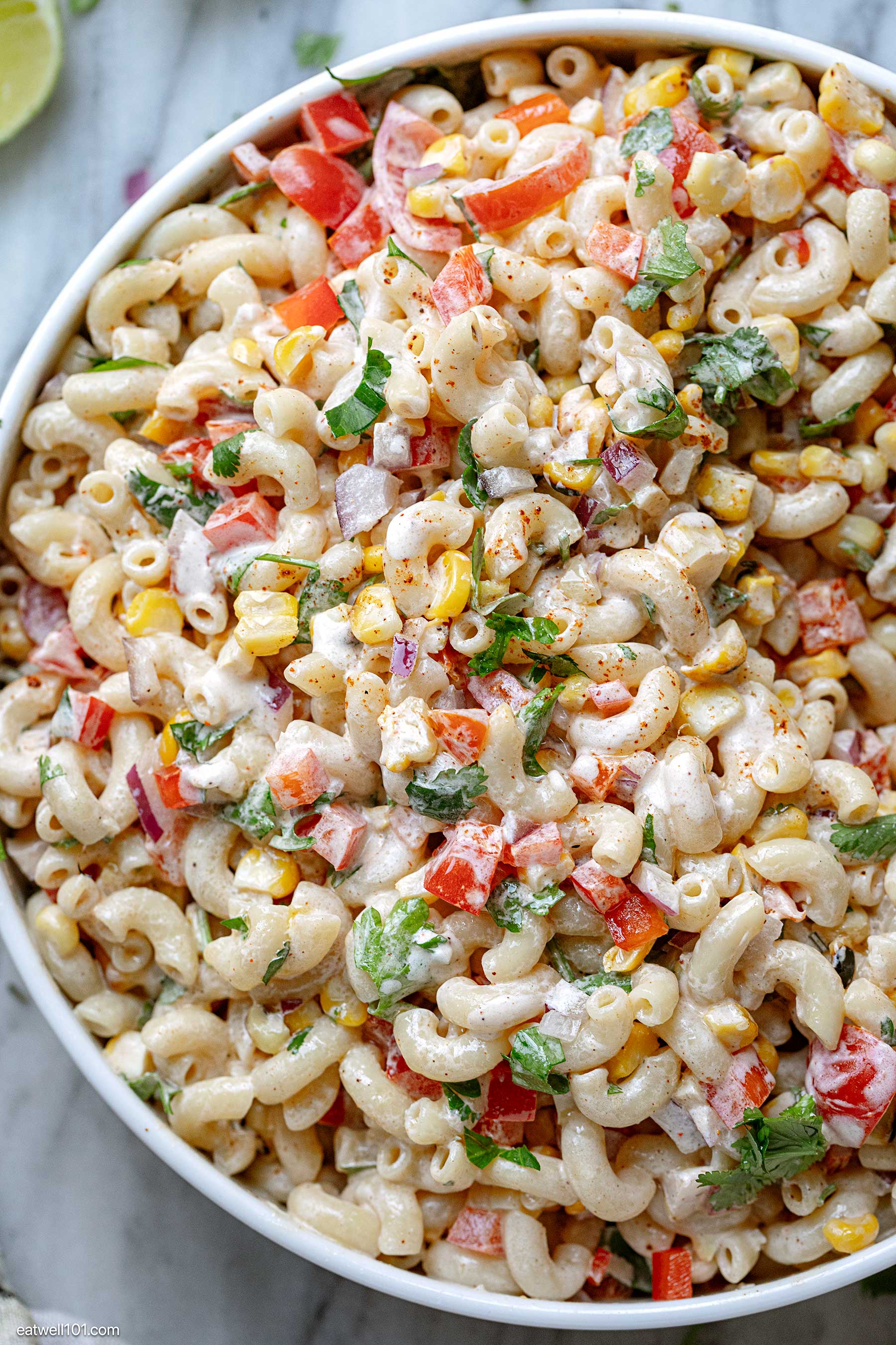 how to make Corn Pasta Salad