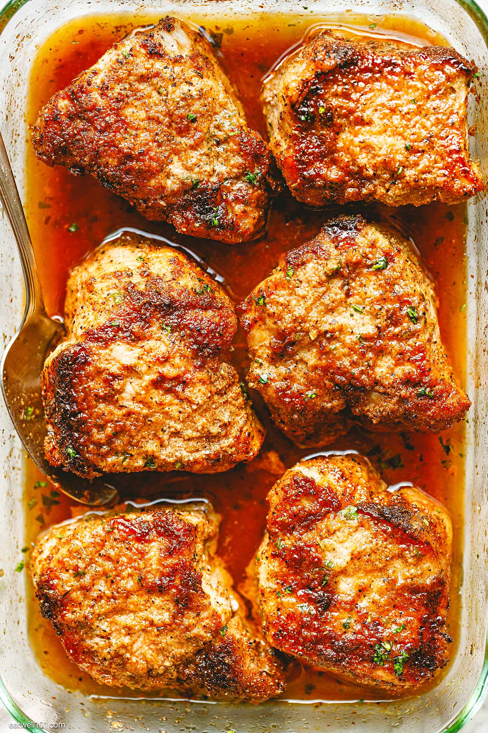 juicy baked pork chops