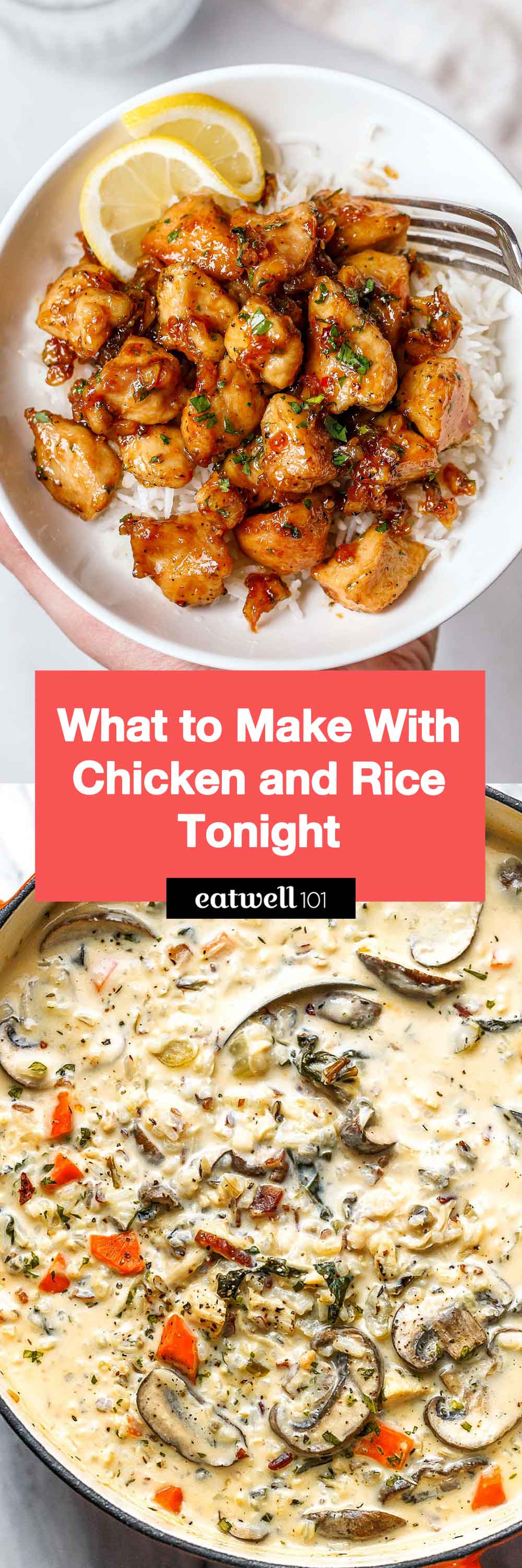 Wondering what to make with chicken and rice tonight? These easy dinner ideas help you choose fast—from quick skillet meals to cozy meals and healthy bowls.