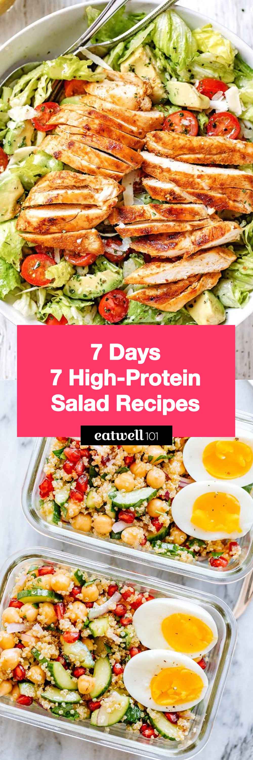 Need an easy way to add more protein to your meals? These high-protein salads are fresh, filling, and packed with ingredients that keep you satisfied.