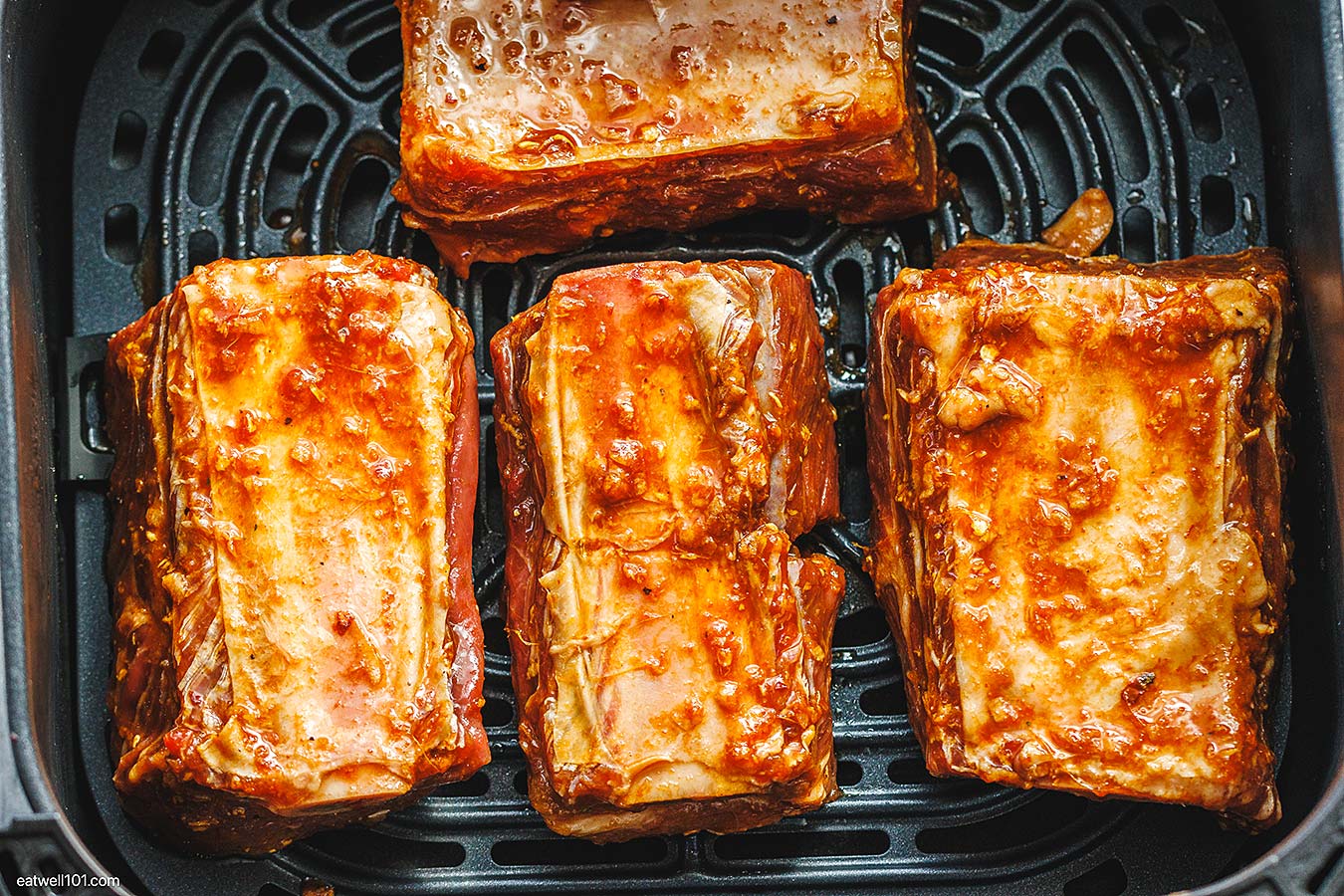 marinated short ribs in the air fryer