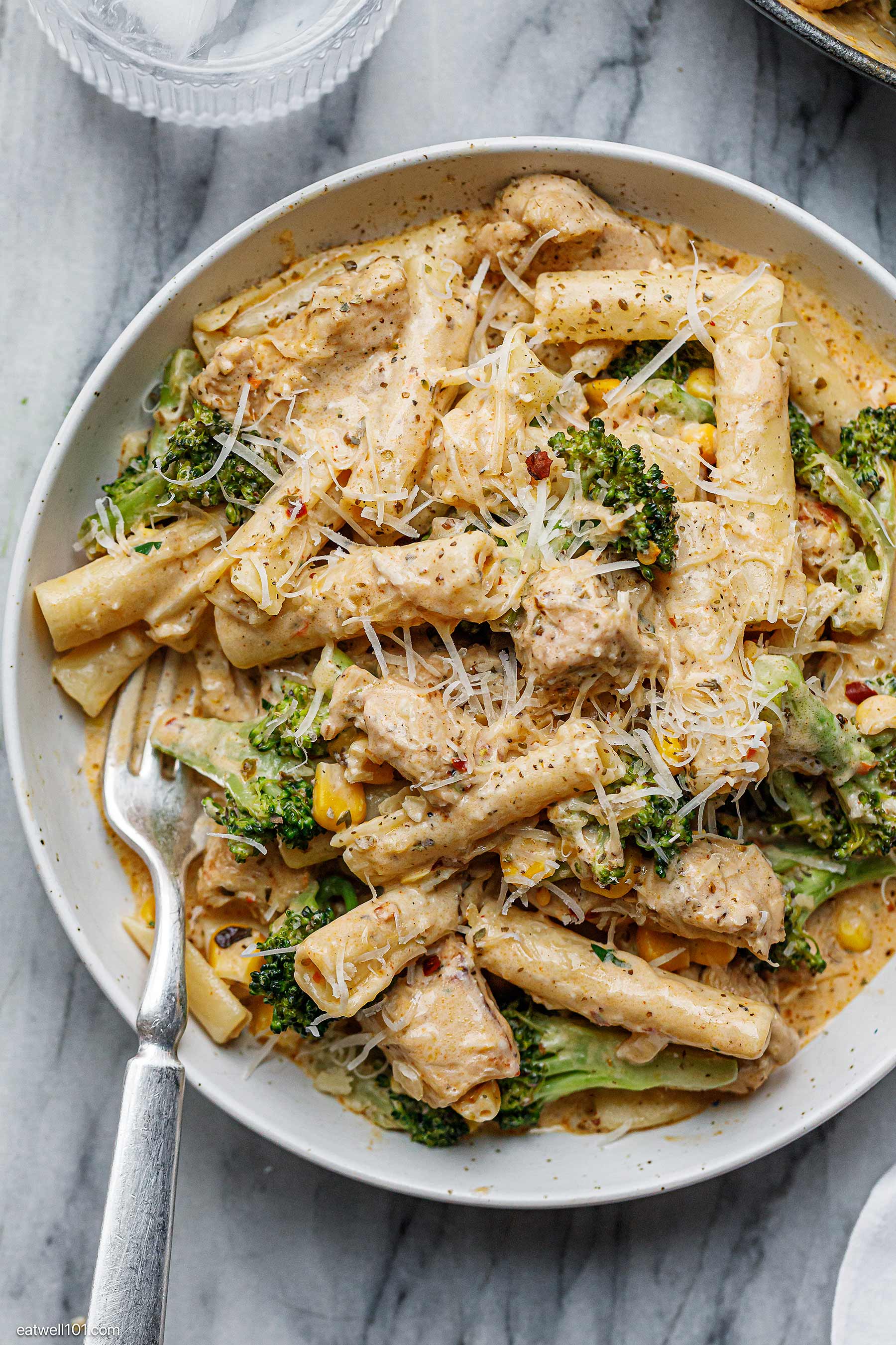 one pan chicken pasta dinner