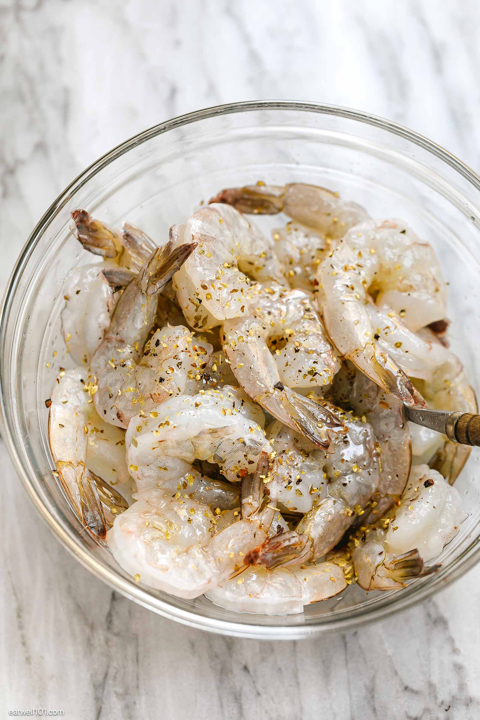marinated shrimp