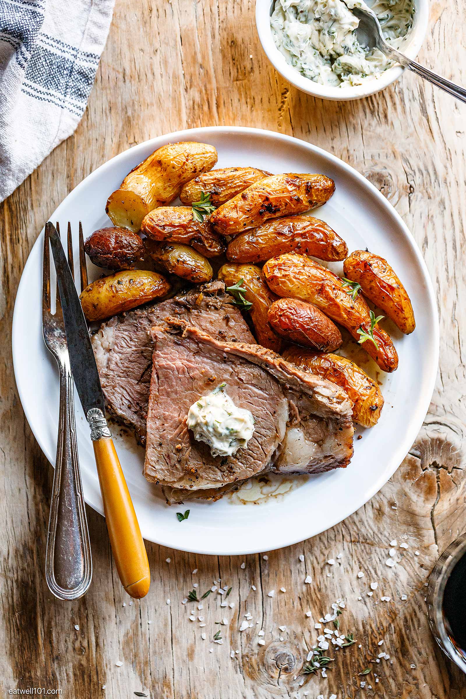 roasted baby potatoes