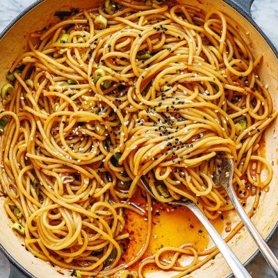 Spicy Sesame Noodles recipe