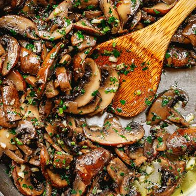 Sautéed Mushrooms with Garlic and Parsley