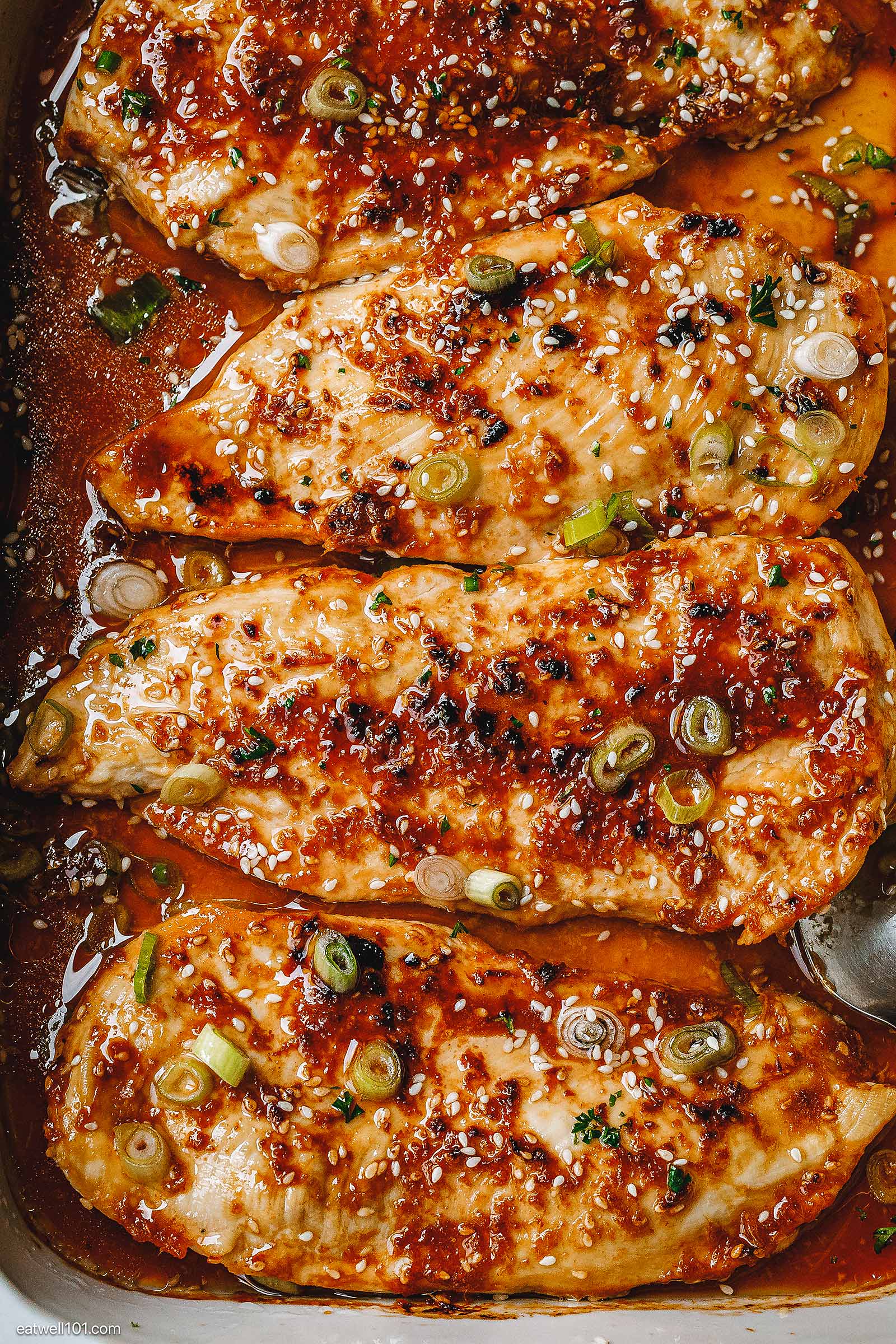 baked sesame chicken breasts recipe