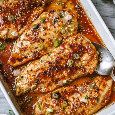 baked sesame chicken recipe
