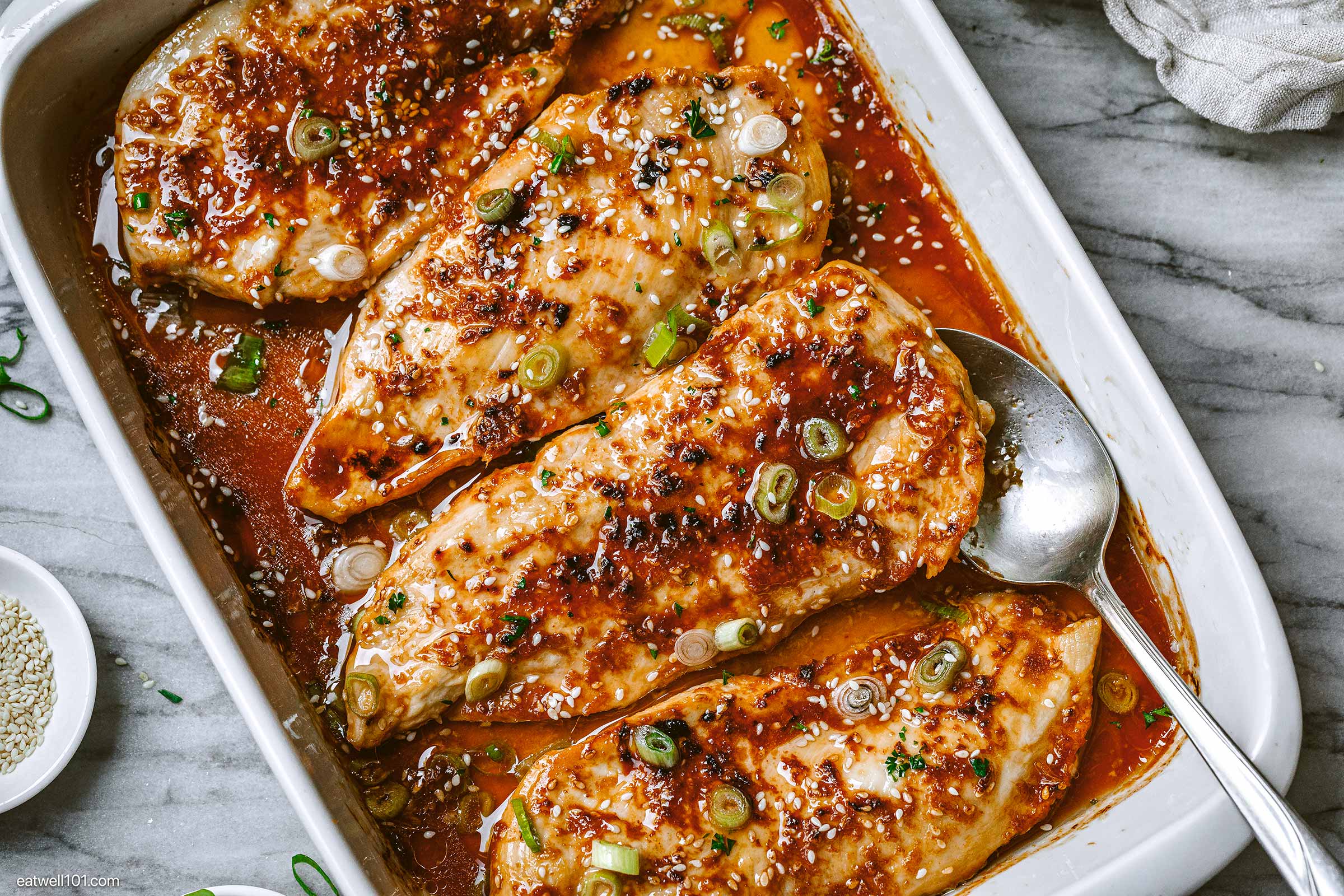 baked sesame chicken recipe