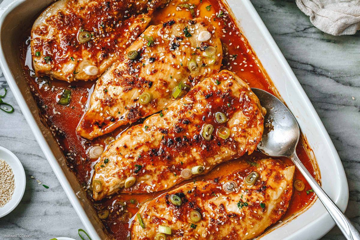 Baked Sesame Chicken