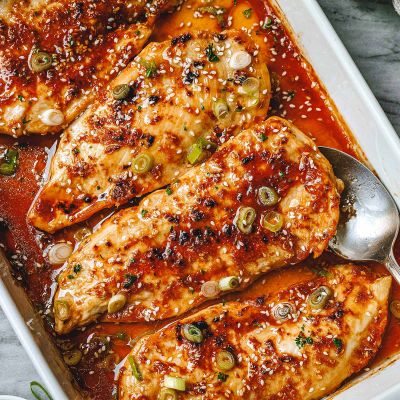Baked Sesame Chicken