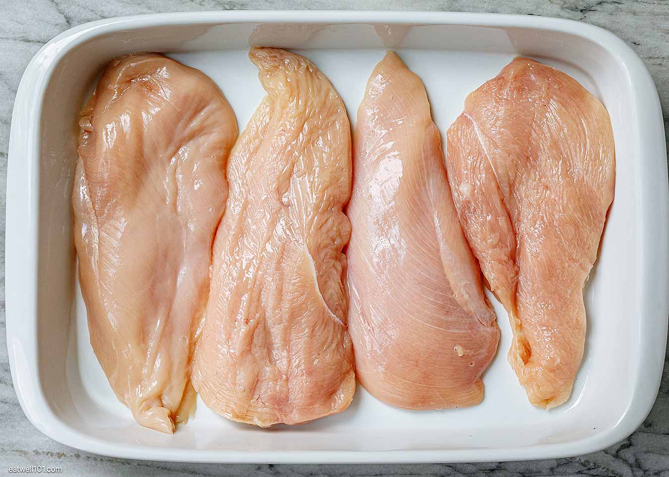 raw chicken breasts