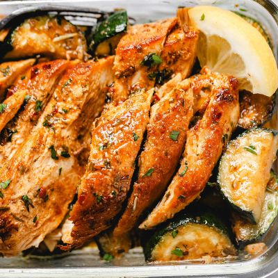Chicken Meal Prep with Zucchini