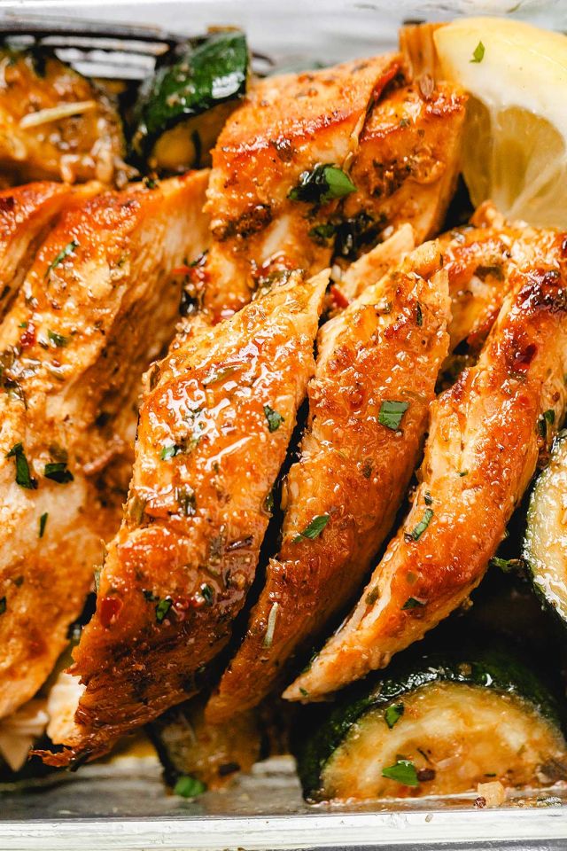 Chicken Meal Prep with Zucchini